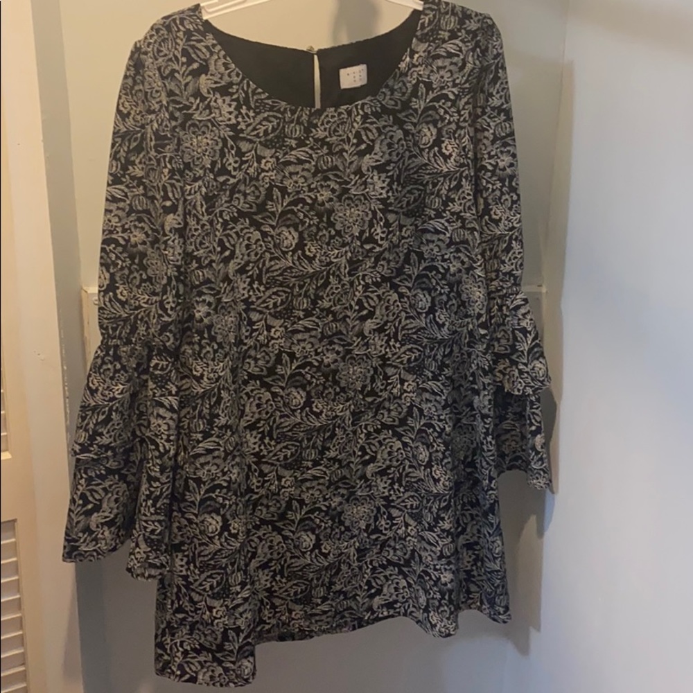 Black and Grey dress